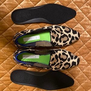 Rothy’s Almond Toe Loafers Desert Cat 9.5